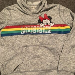 Like new ! Abercrombie kids Minnie Mouse hoodie & pants !
